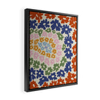 Mini Reto Daisy  Framed Canvas Print Gallery Image 2
