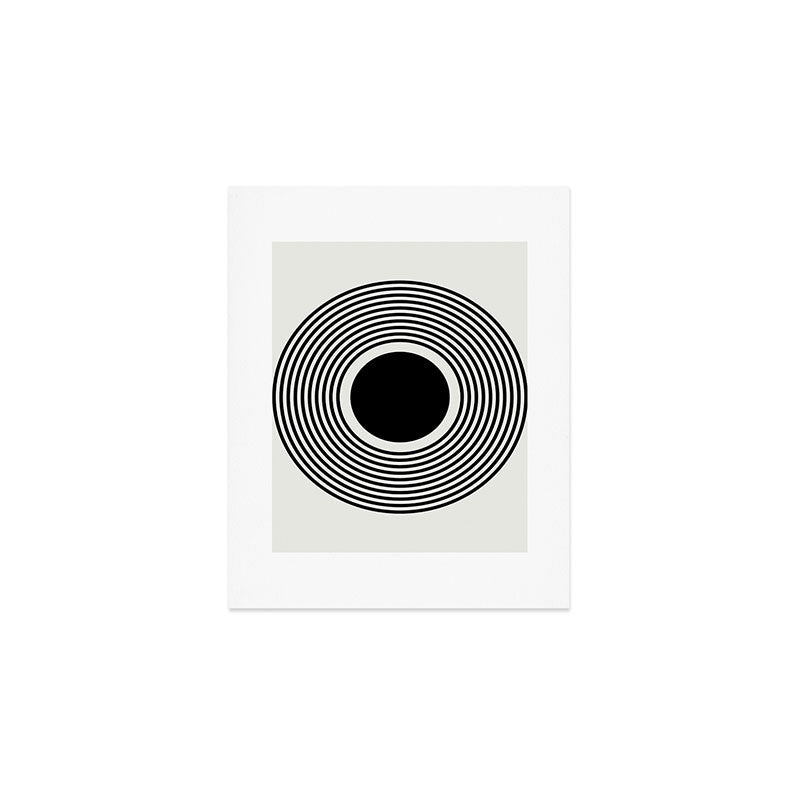 minimal circle  Art Print Gallery Image 1