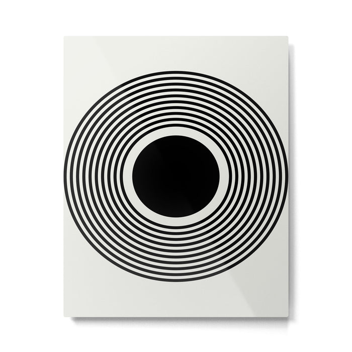 minimal circle  Metal Print Gallery Image 1