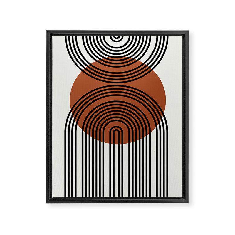 minimal classic arch   Framed Canvas Print Gallery Image 6