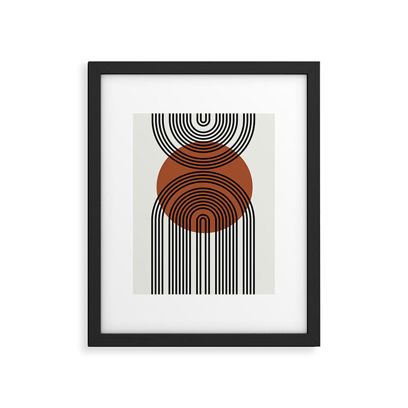 minimal classic arch   Framed Art Print Gallery Image 5