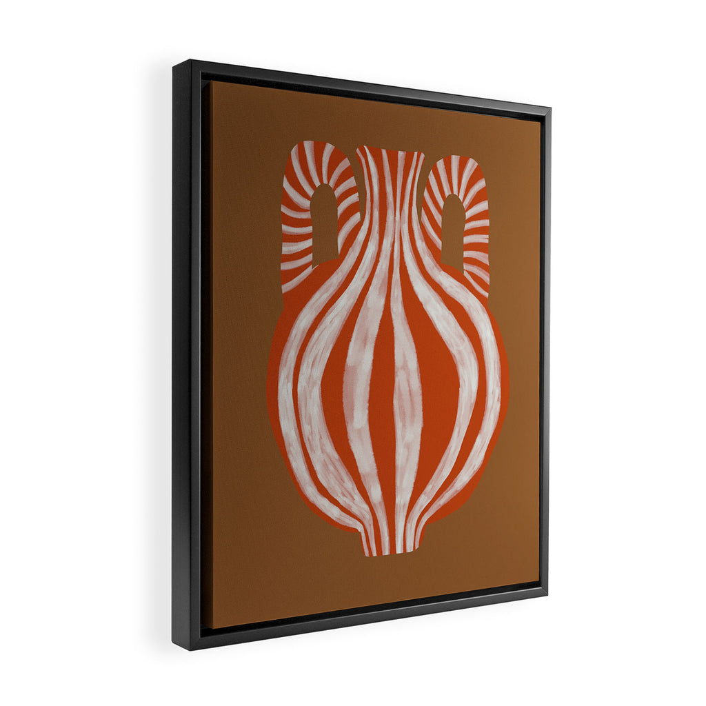 Minimal Pottery 1 Framed Canvas Print Gallery Image 2