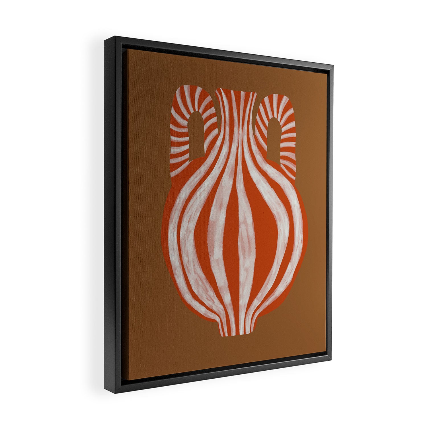 Minimal Pottery 1 Framed Canvas Print Gallery Image 2