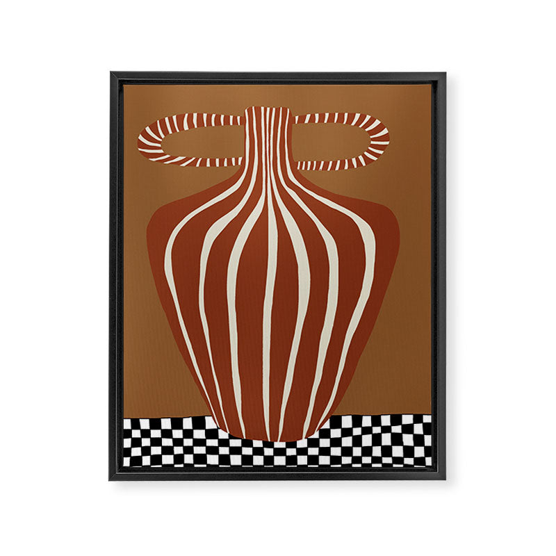 Minimal Pottery 2 Framed Canvas Print Gallery Image 6