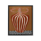 Minimal Pottery 2 Framed Canvas Print Gallery Image 6