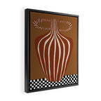 Minimal Pottery 2 Framed Canvas Print Gallery Image 2