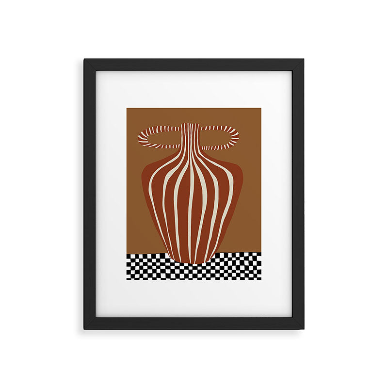 Minimal Pottery 2 Framed Art Print Gallery Image 5