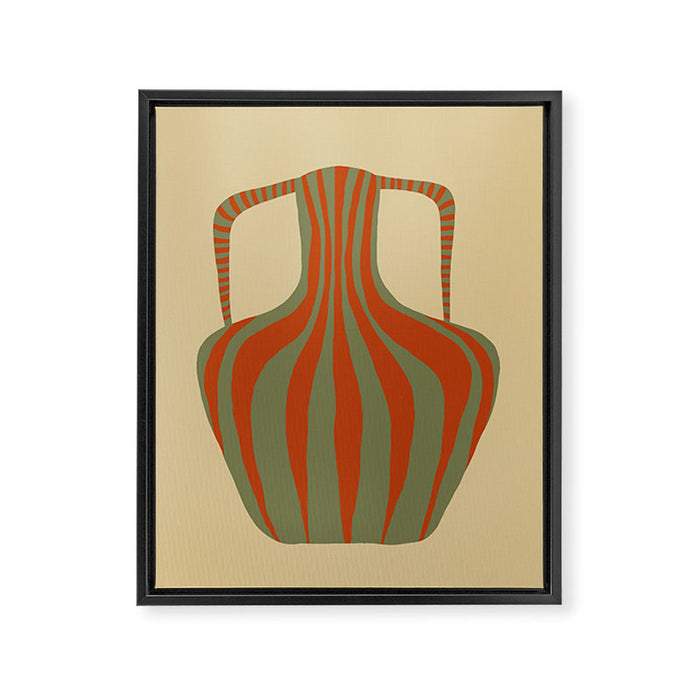 Minimal Pottery 3 Framed Canvas Print Gallery Image 1