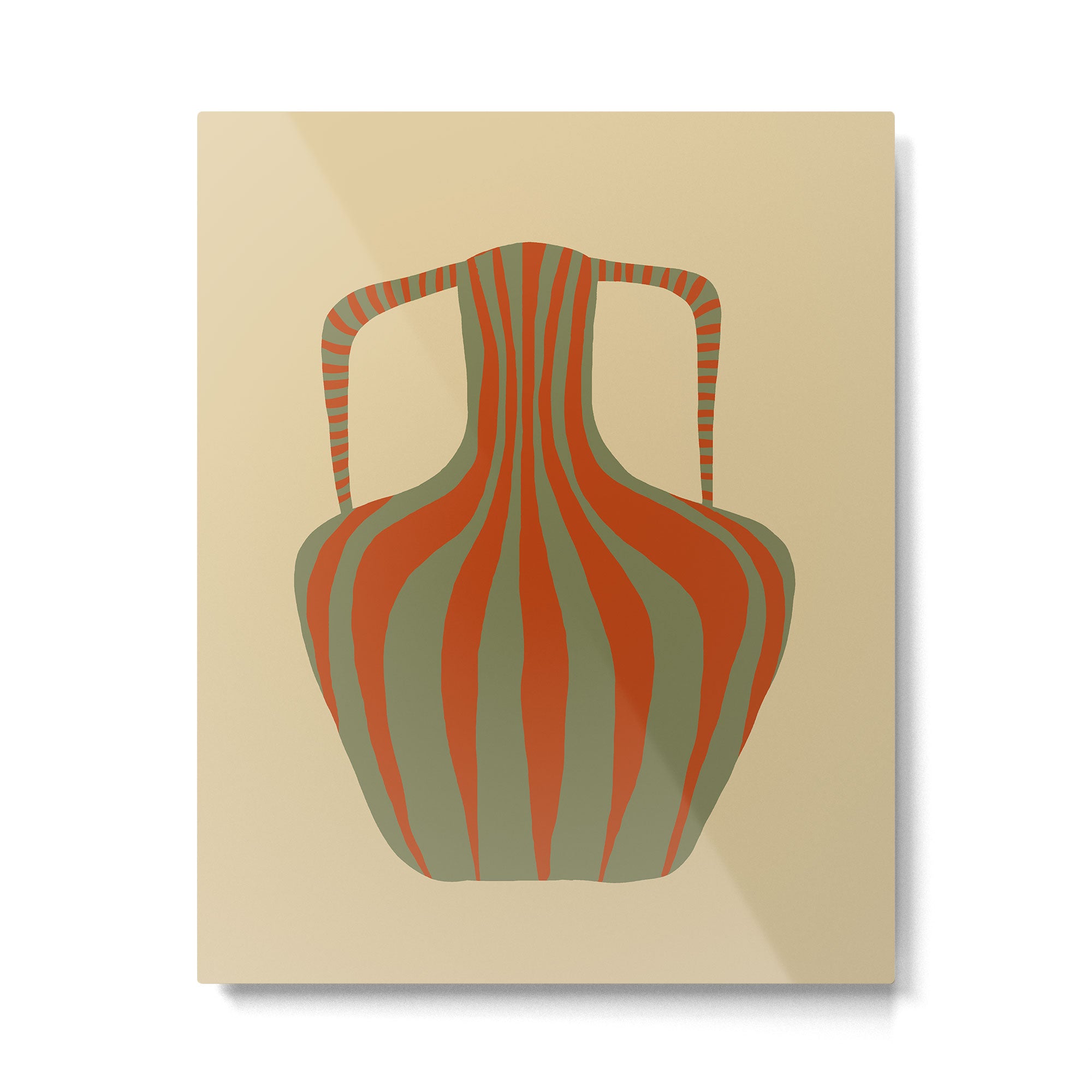 Minimal Pottery 3 Metal Print Gallery Image 4