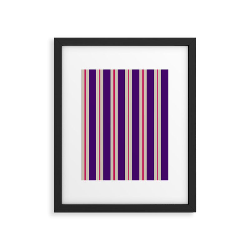 Minimal Stripe 2 Framed Art Print Gallery Image 6