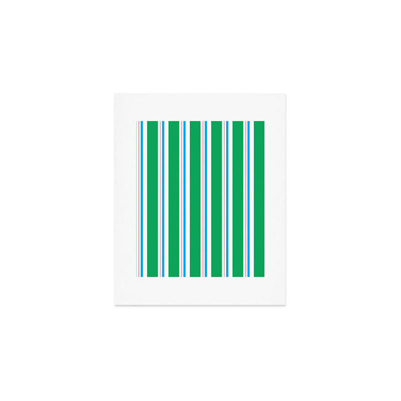 Minimal stripe Art Print Gallery Image 1
