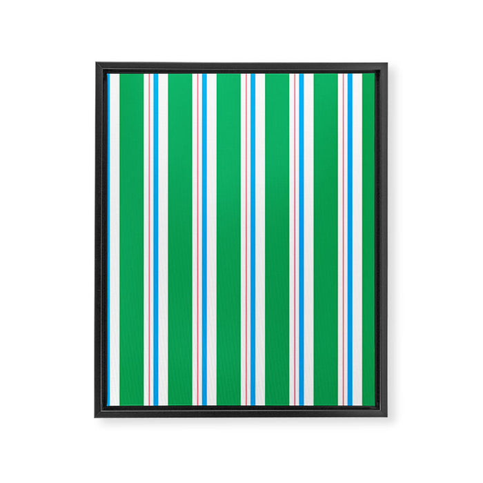 Minimal stripe Framed Canvas Print Gallery Image 1