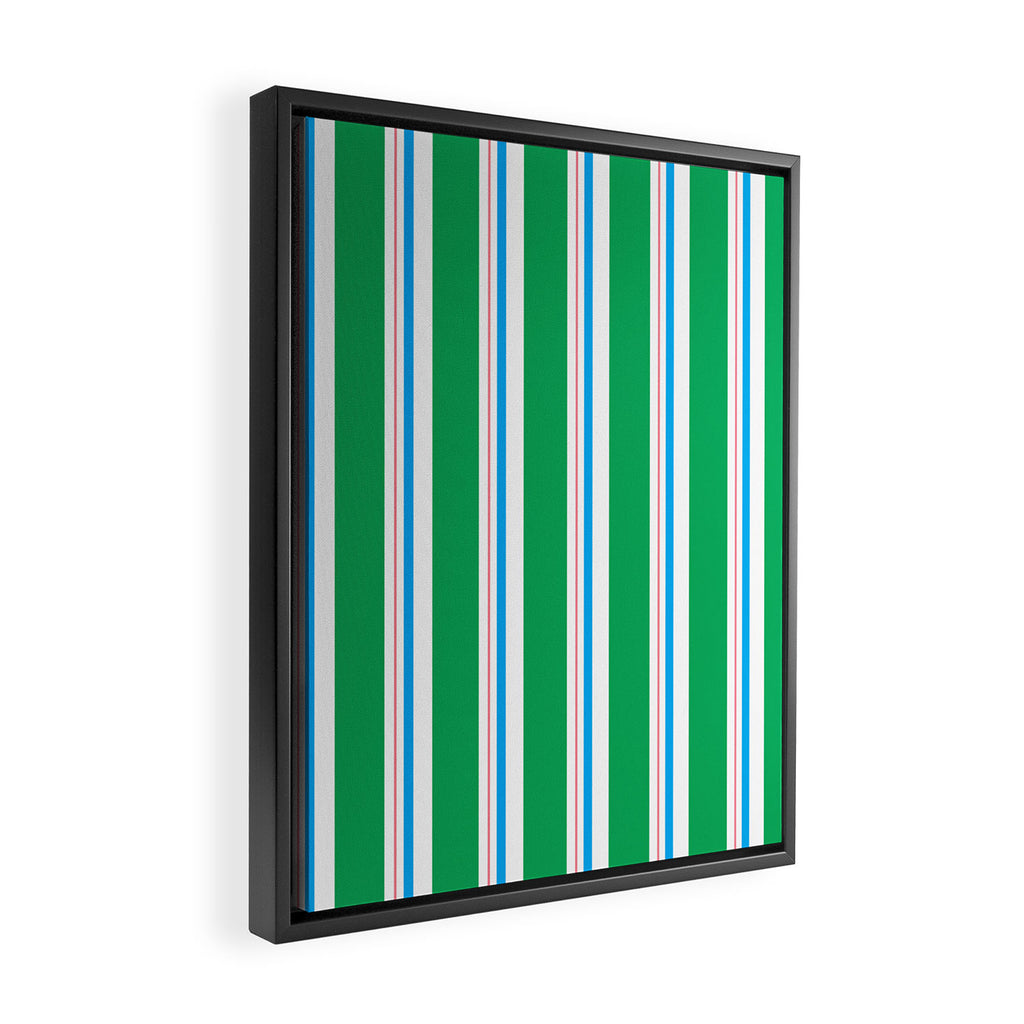 Minimal stripe Framed Canvas Print Gallery Image 2