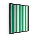 Minimal stripe Framed Canvas Print Gallery Image 2