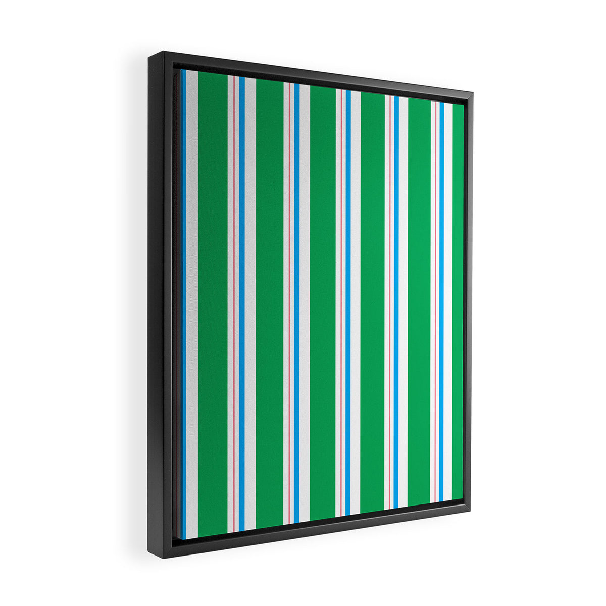 Minimal stripe Framed Canvas Print Gallery Image 2