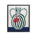 Minimalistic Vase 1 Framed Canvas Print Gallery Image 6