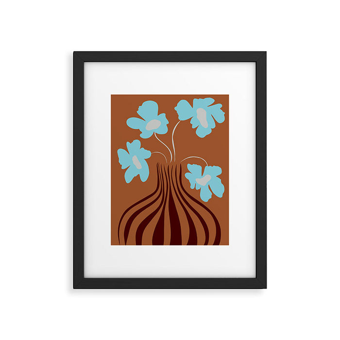 Minimalistic Vase 2 Framed Art Print Gallery Image 1