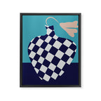 Minimalistic Vase 3 Framed Canvas Print Gallery Image 6