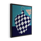Minimalistic Vase 3 Framed Canvas Print Gallery Image 2