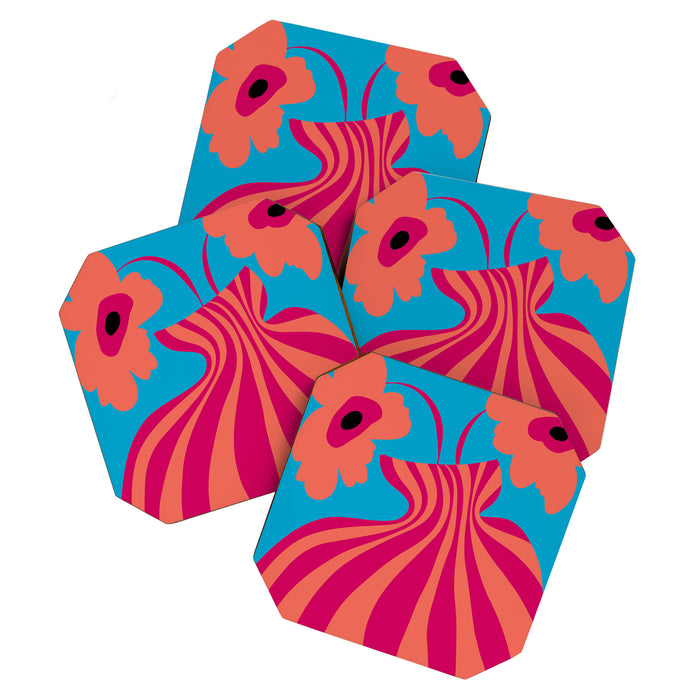Minimalistic Vase 5 Coaster Gallery Image 1