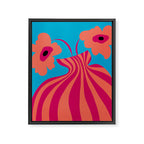 Minimalistic Vase 5 Framed Canvas Print Gallery Image 6