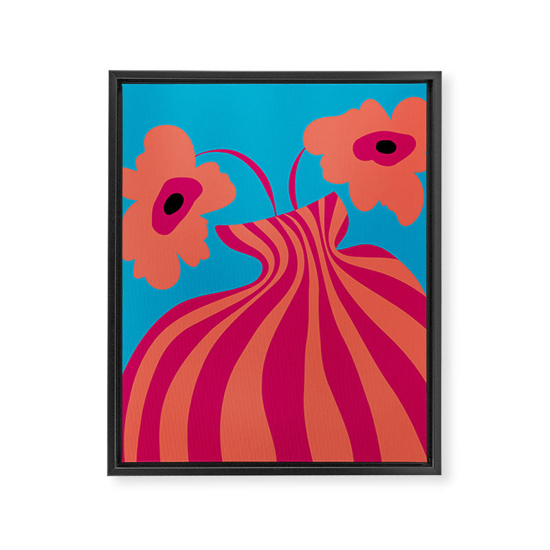 Minimalistic Vase 5 Framed Canvas Print Gallery Image 6