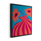 Minimalistic Vase 5 Framed Canvas Print Gallery Image 2