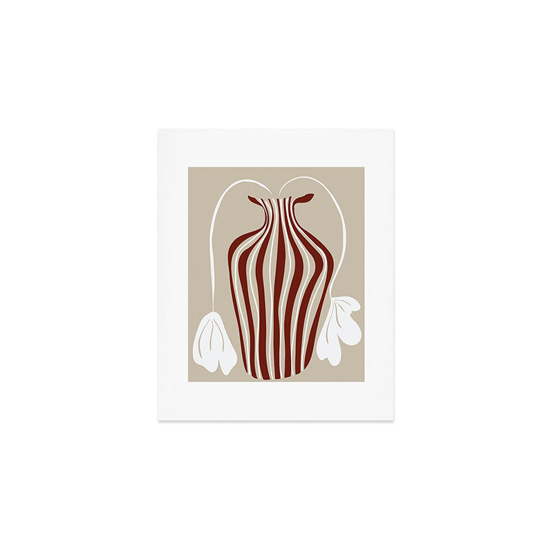 Minimalistic Vase 6 Art Print Gallery Image 1