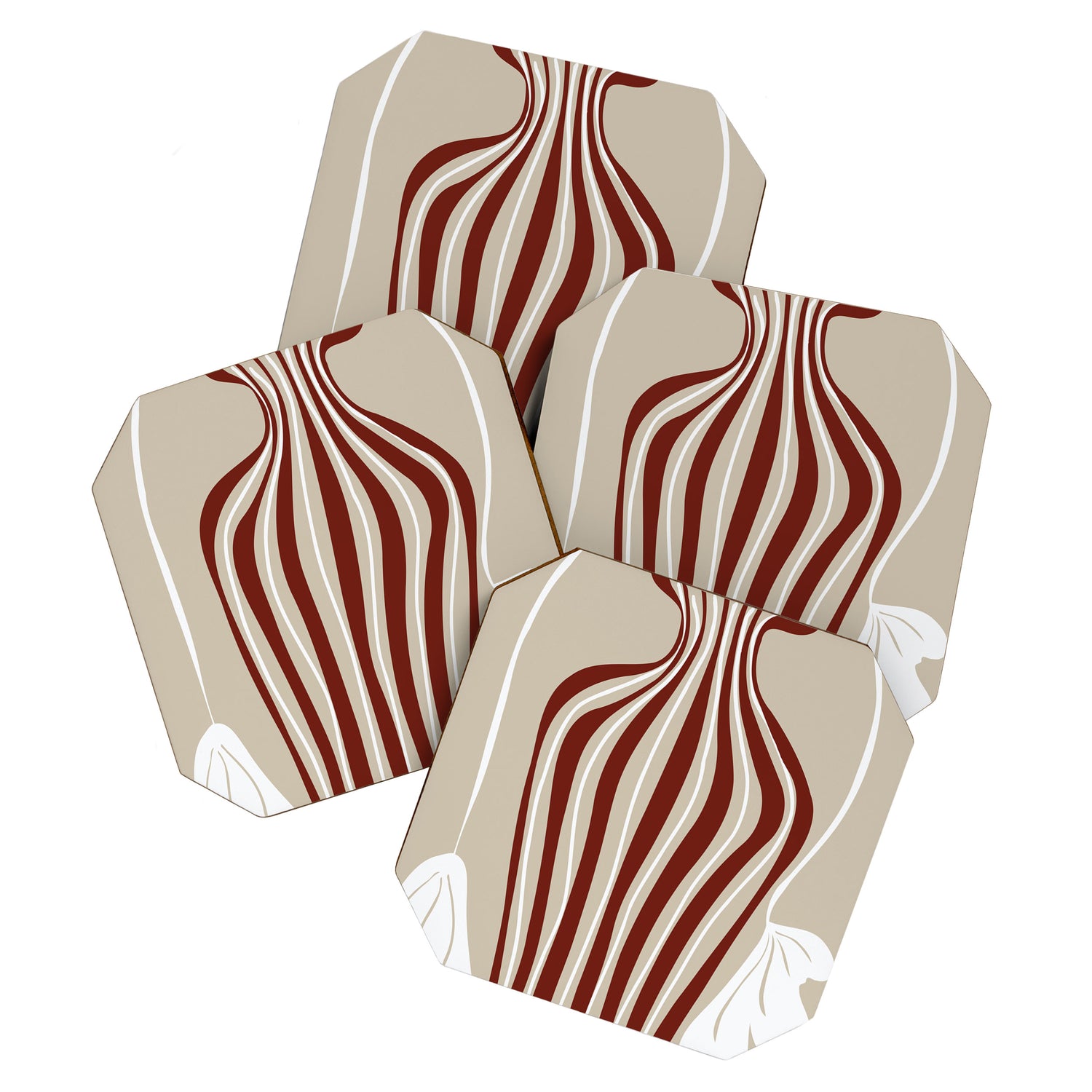 Minimalistic Vase 6 Coaster Gallery Image 1