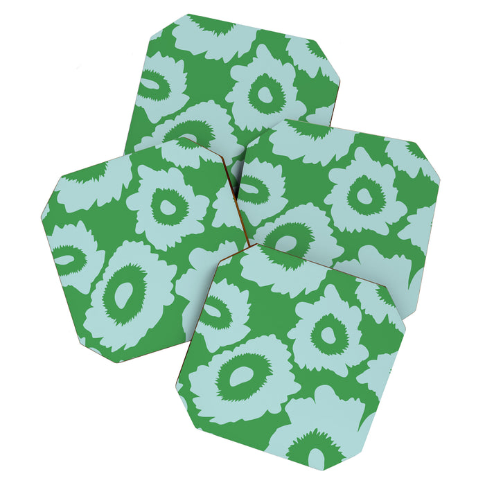 Minted flower Coaster Gallery Image 1