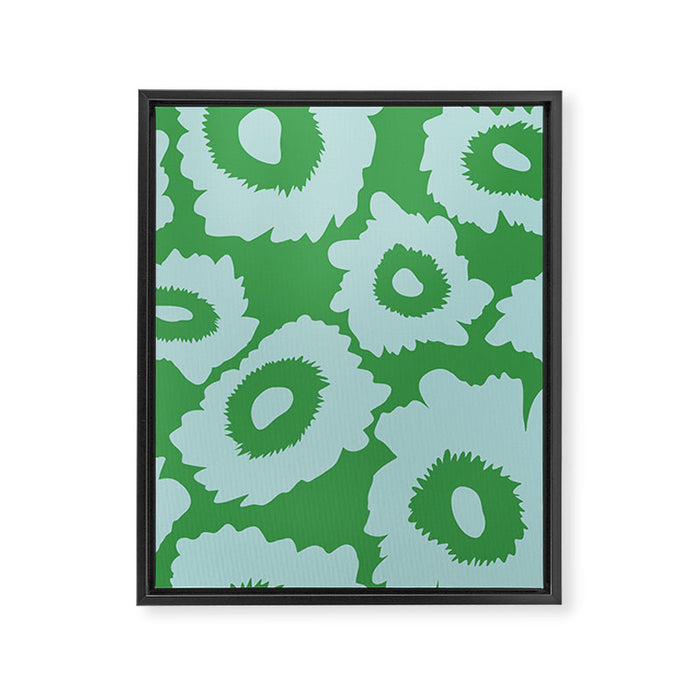 Minted flower Framed Canvas Print Gallery Image 1