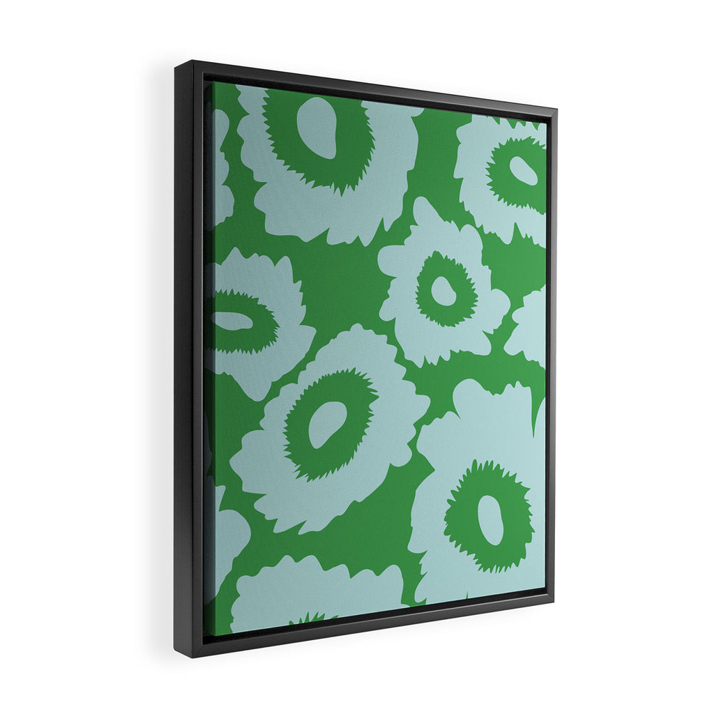 Minted flower Framed Canvas Print Gallery Image 2