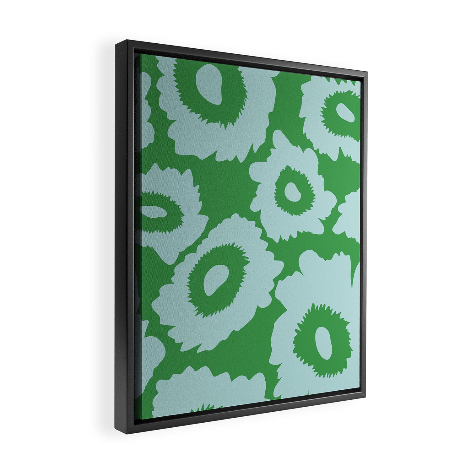 Minted flower Framed Canvas Print Gallery Image 2