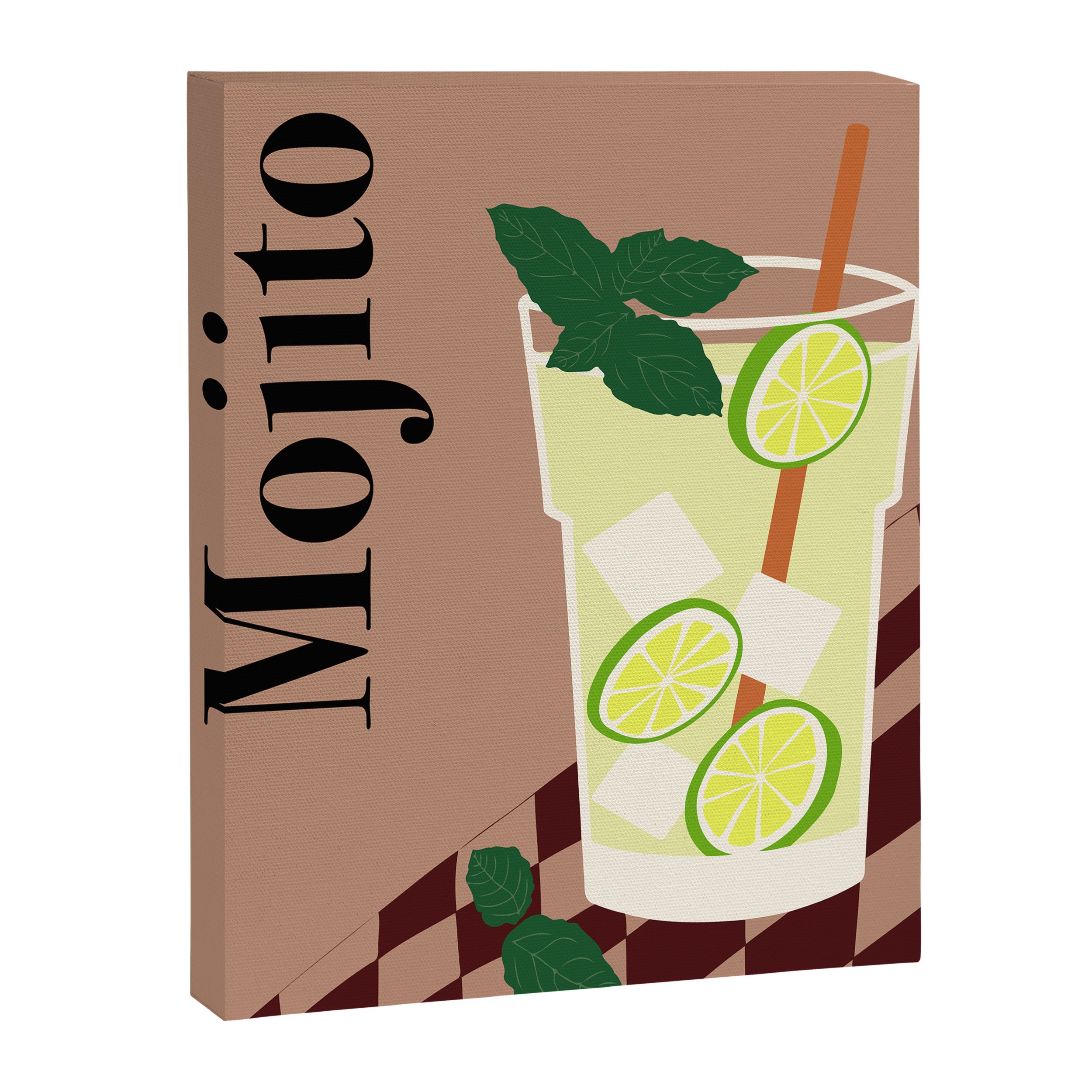Mojito Cocktail Canvas Print Gallery Image 6