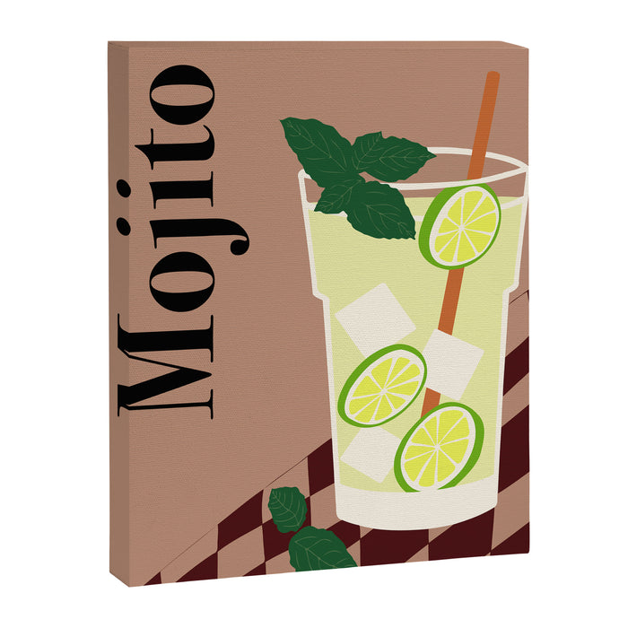 Mojito Cocktail Canvas Print Gallery Image 1