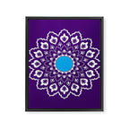 Mughal Motifs Framed Canvas Print Gallery Image 8