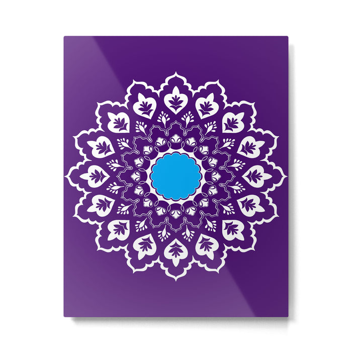 Mughal Motifs Metal Print Gallery Image 1