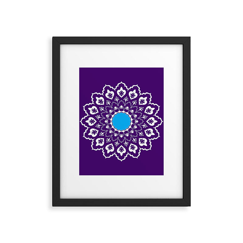 Mughal Motifs Framed Art Print Gallery Image 6