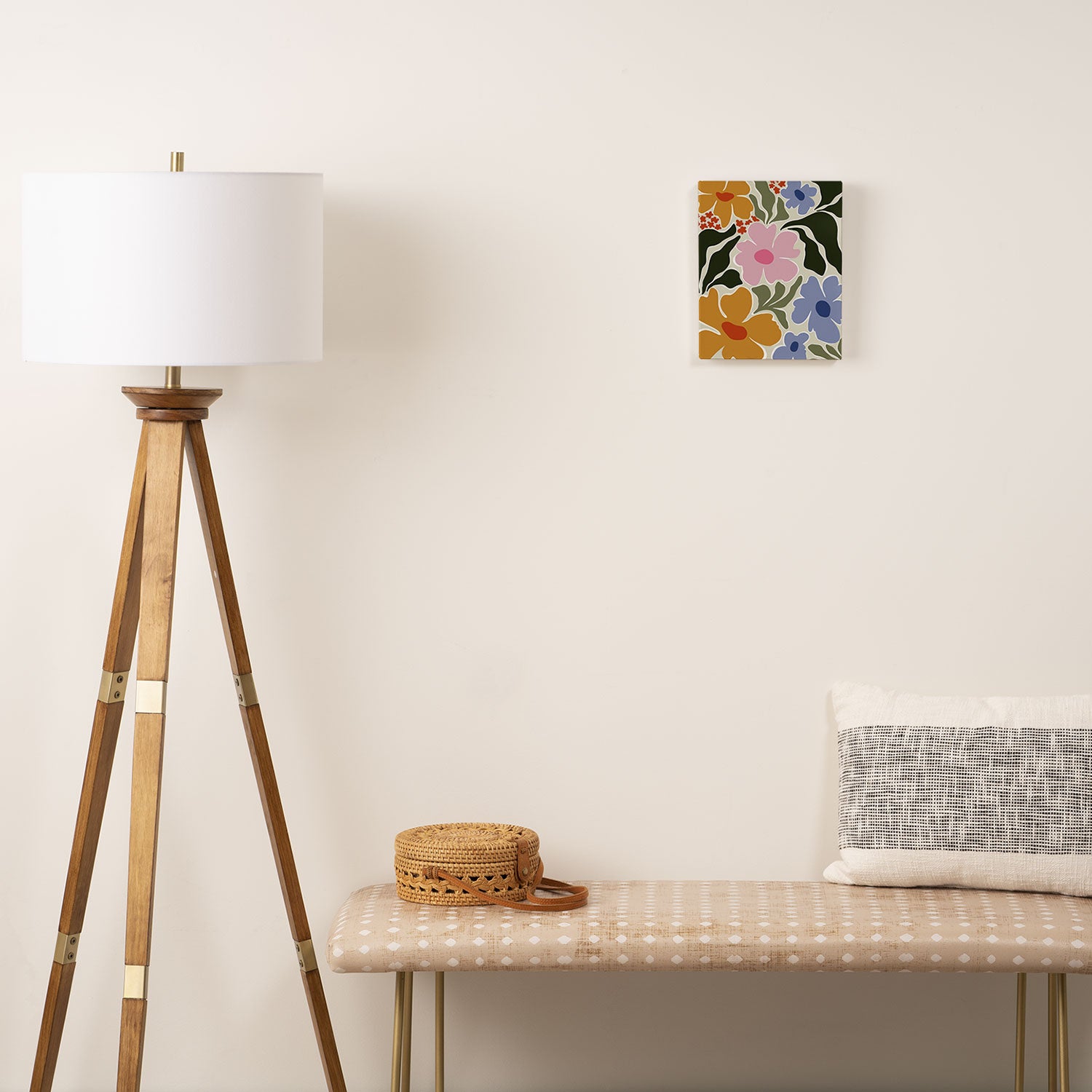 Nostalgic Flora Canvas Print Gallery Image 2