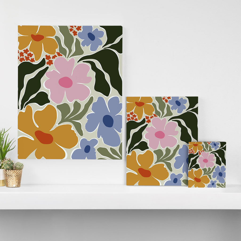 Nostalgic Flora Canvas Print Gallery Image 3