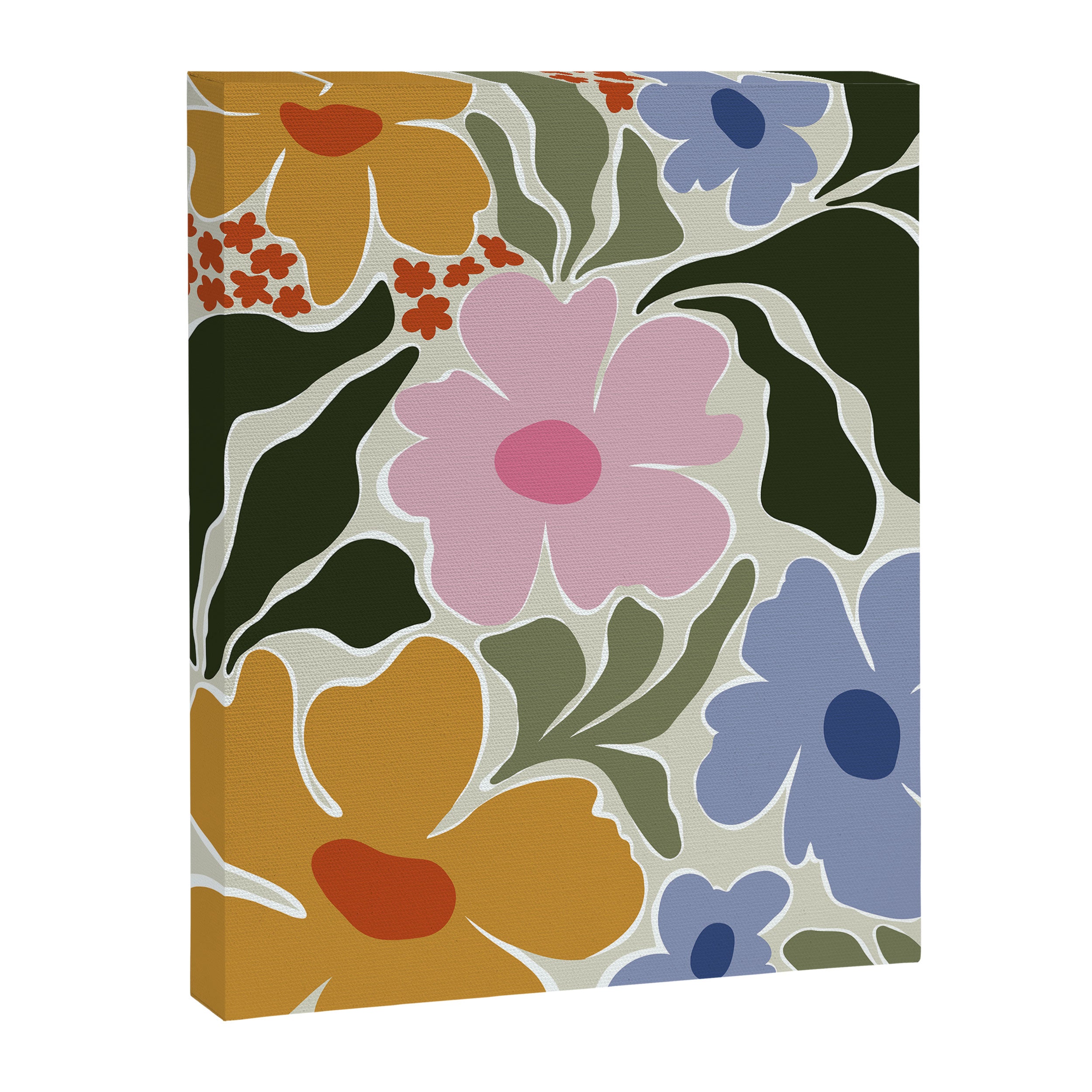 Nostalgic Flora Canvas Print Gallery Image 3