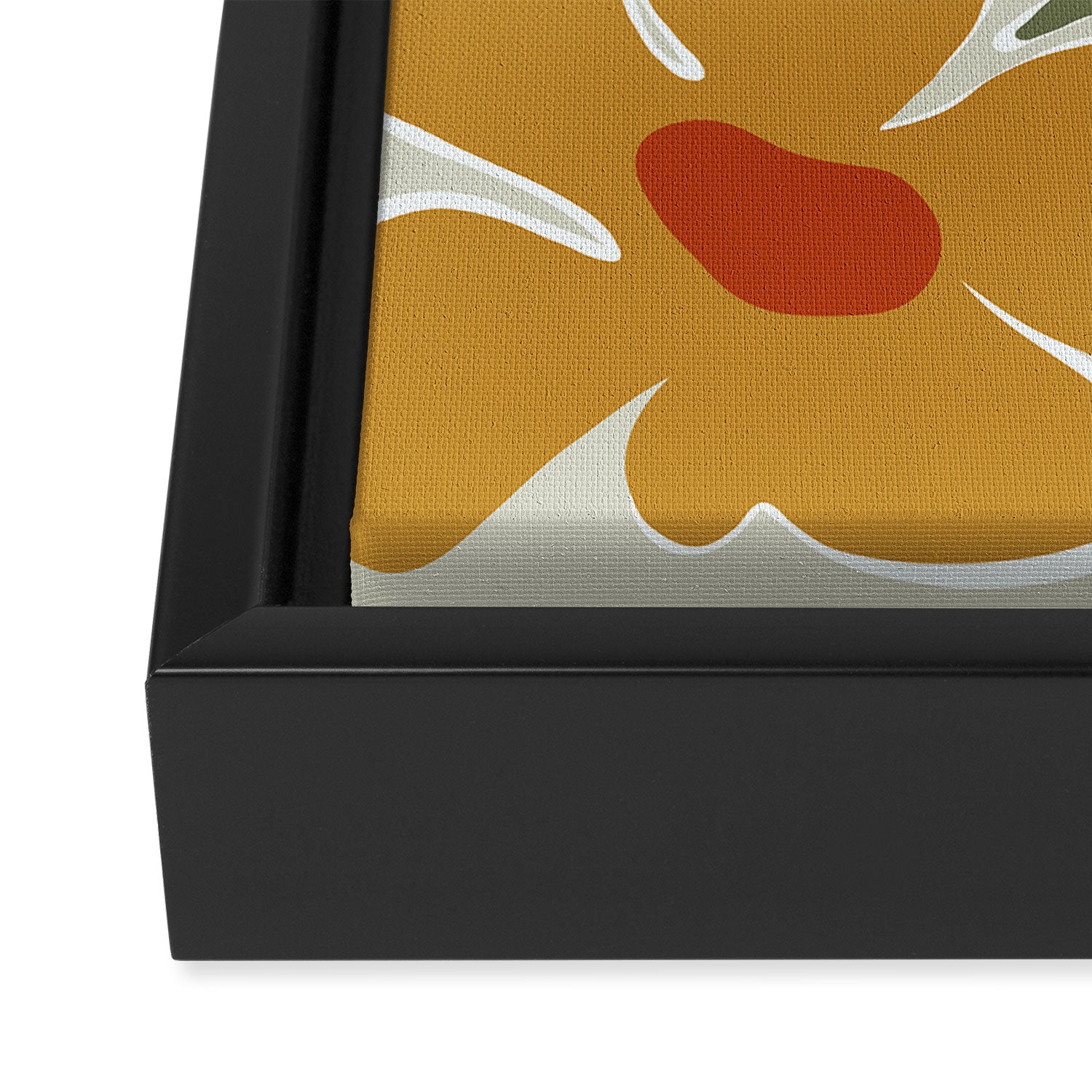 Nostalgic Flora Framed Canvas Print Gallery Image 3