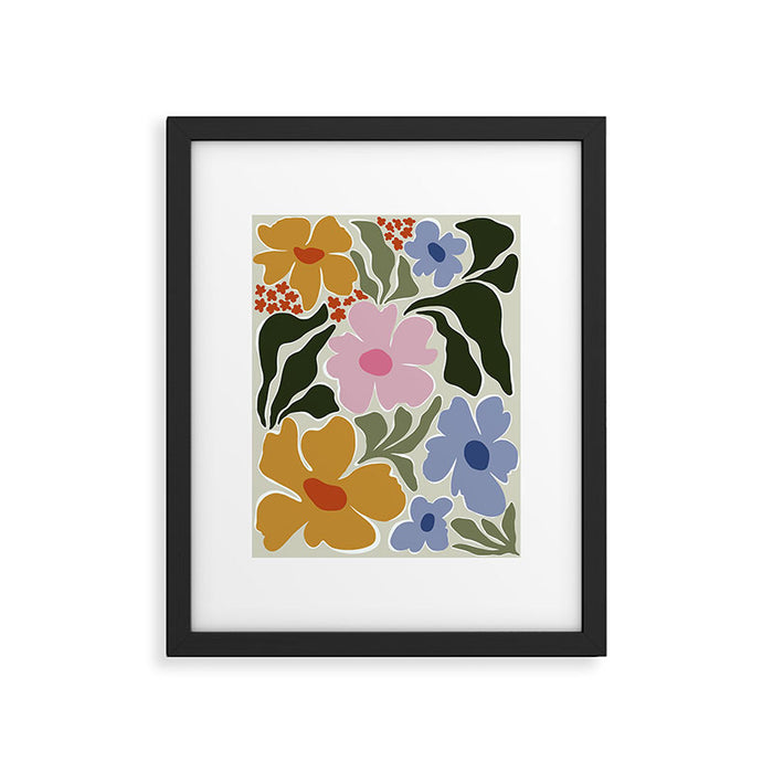 Nostalgic Flora Framed Art Print Gallery Image 1