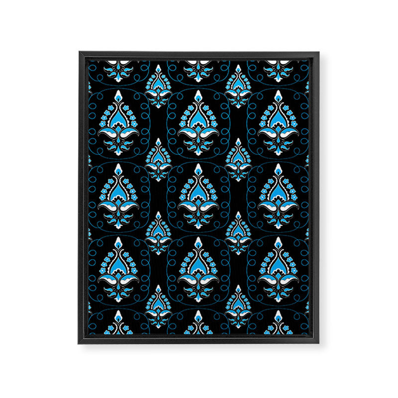 Ocean Bloom Framed Canvas Print Gallery Image 8