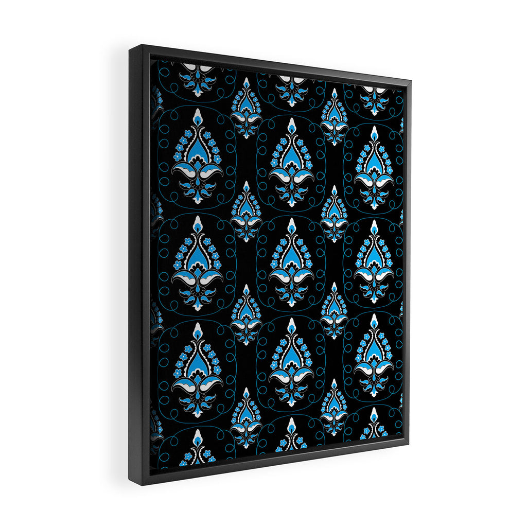 Ocean Bloom Framed Canvas Print Gallery Image 2