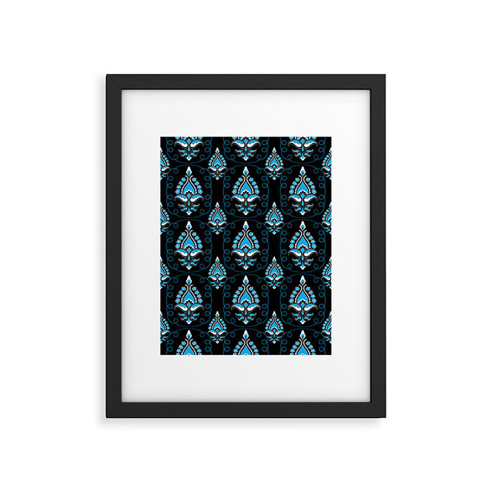 Ocean Bloom Framed Art Print Gallery Image 1