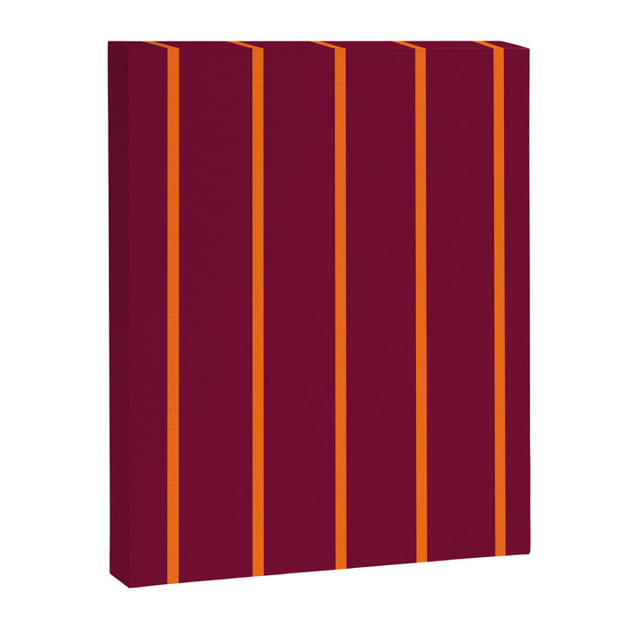 orange stripe  Canvas Print Gallery Image 1