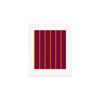 orange stripe  Art Print Gallery Image 1