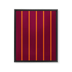 orange stripe  Framed Canvas Print Gallery Image 8