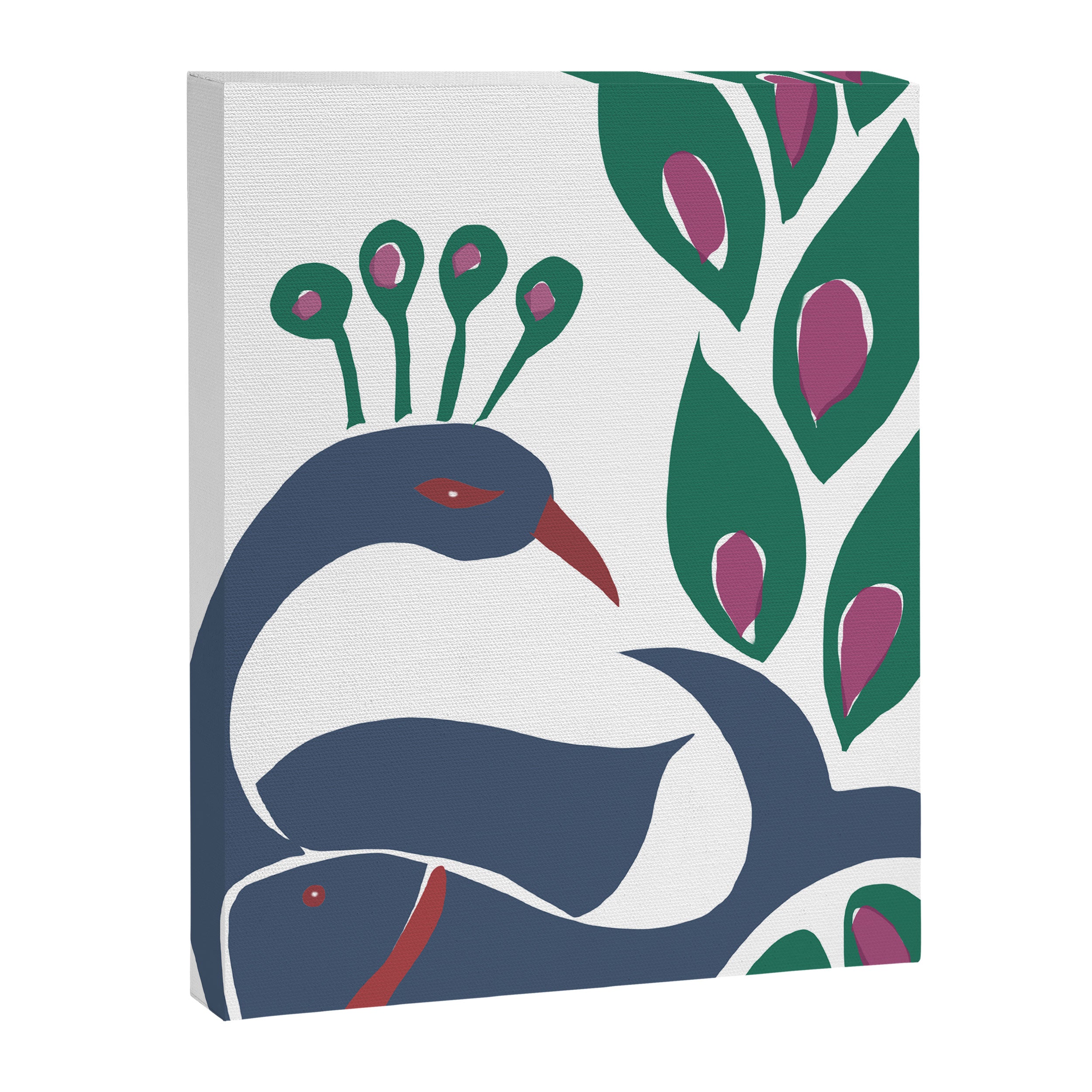 paper fish peacock Canvas Print Gallery Image 6
